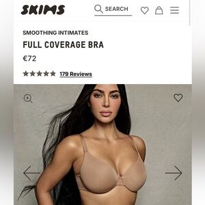 SKIMS Smoothing Intimates Full Coverage Bra - Color Jasper